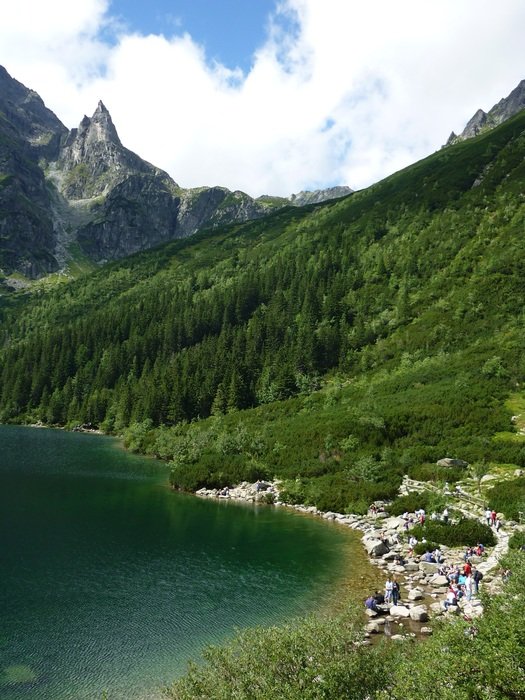 Morske-Oko is a lake in the Tatras