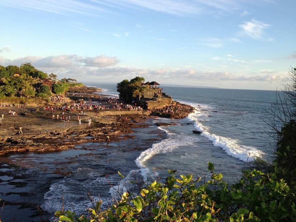 Landscape of tanah lot