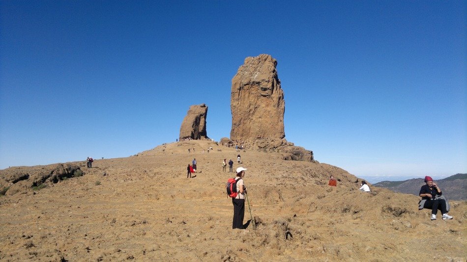 people on the sand mountain