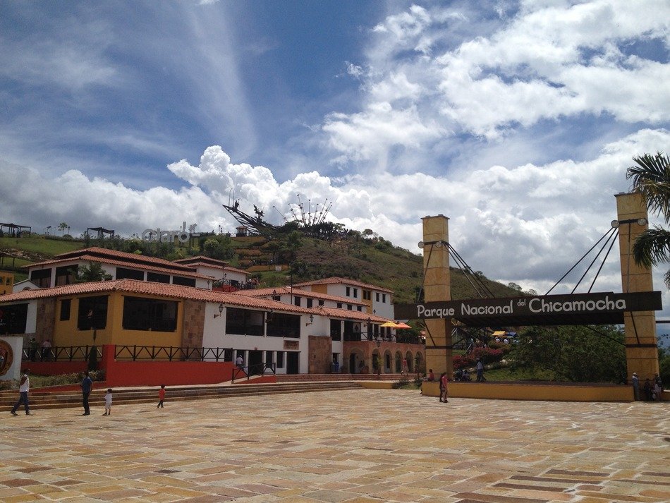 entrance to Chicamocha National Park, Colombia