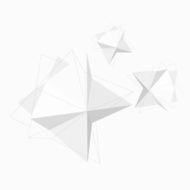 abstract sketch cube pattern background for design