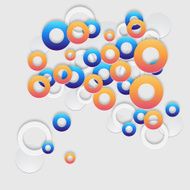 3D abstract pattern background N19
