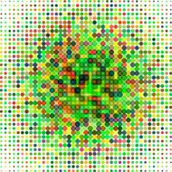 color dots pattern background