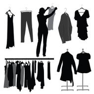 Clothes On Hangers N4