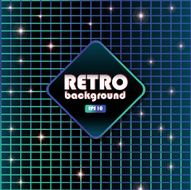 Retro patterns and background design templates bright colorful