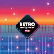 Retro patterns and background design templates bright colorful N7