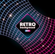 Retro patterns and background design templates bright colorful N12