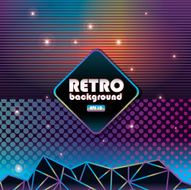 Retro patterns and background design templates bright colorful N18