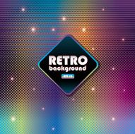Retro patterns and background design templates bright colorful N20