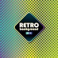 Retro patterns and background design templates bright colorful N23