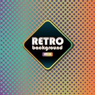 Retro patterns and background design templates bright colorful N25