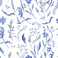 Seamless watercolor pattern
