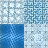 Seamless backgrounds of Chinese style