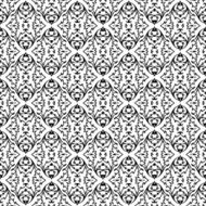 Black and white wallpaper pattern N19