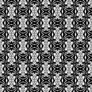 Black and white wallpaper pattern N20