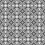 Ornamental wallpaper pattern N9