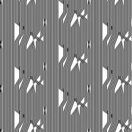 Op art parallel stripes (Seamless optical pattern n&deg; 3)