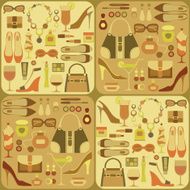 Seamless fashion background N2