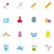 Icon Set Textile industry N2