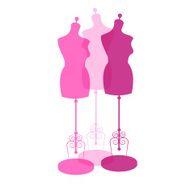 vector vintage tailor&#039;s mannequin N3