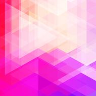 Abstract neon colorful triangle pattern background