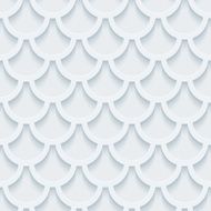 Fish scale 3D Seamless Wallpaper Pattern