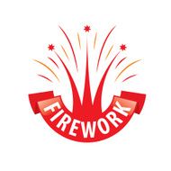 vector icon for fireworks N2