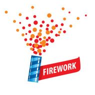 vector icon for fireworks N8