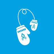 Winter gloves icon N2