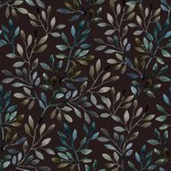Watercolor seamless pattern with tree branches Autumn background