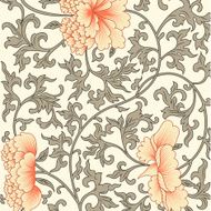 Flower background in chinese style