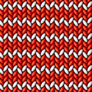 Knitted seamless pattern Winter sweater texture with stripes