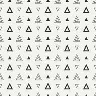Geometric line hipster seamless pattern with triangle Wrapping pape