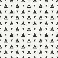 Geometric line hipster seamless pattern with triangle Wrapping pape N2