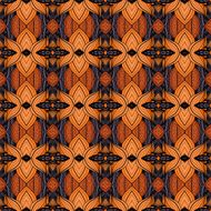Seamless Vintage Lace Pattern (Vector) N8