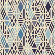 Geometric seamless pattern with rhombuses