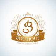 Boutique Luxury Vintage Crests logo