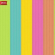 Simple knitted seamless pattern vector N2