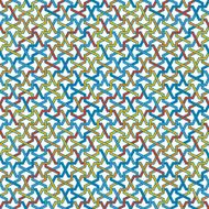 Colorful arabic pattern