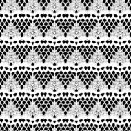 Lace white seamless mesh pattern