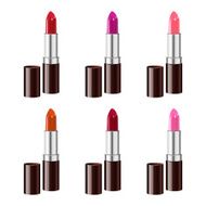 Lipstick set isolated on white background Gradient mesh