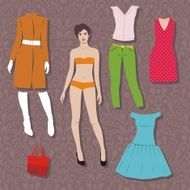 Paper doll N10