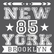 New York City t-shirt Printing design vector Badge Applique Label