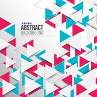 Abstract background made of triangles