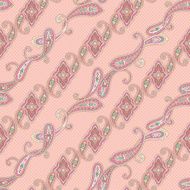 Paisley illustration pattern