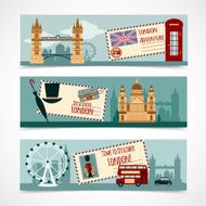London Touristic Banner Set N2