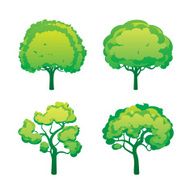 Set of Green Trees
