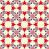 Arabesque pattern Vector seamless traditional east design