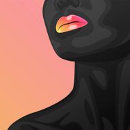 Beauty Woman Face and Neck