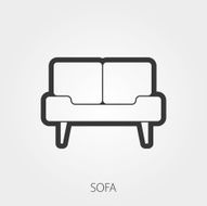 Simple Household Web Icons Upholstered furniture N3